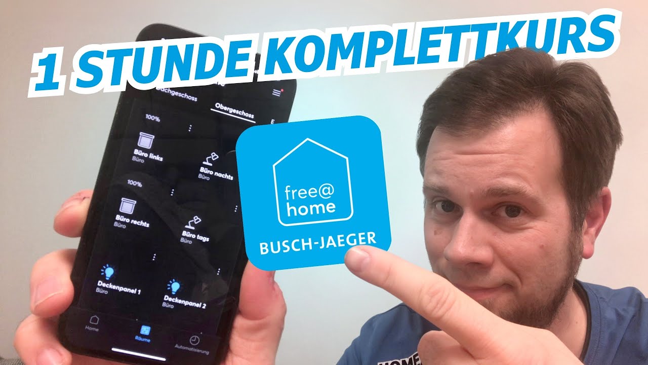 free@home: Alle Funktionen, alle Menüpunkte - komplett erklärt | Busch Jaeger Tutorial