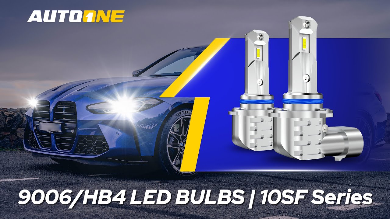 9006 LED Headlights12000LM 6000K White | AUTOONE 10SF Series