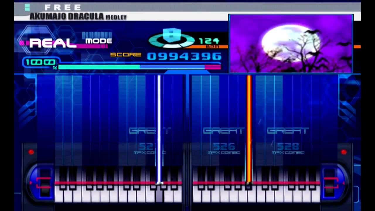 [Keyboardmania 2nd&3rd CS] 矩形波倶楽部 - 悪魔城ドラキュラメドレー [K-Classic]