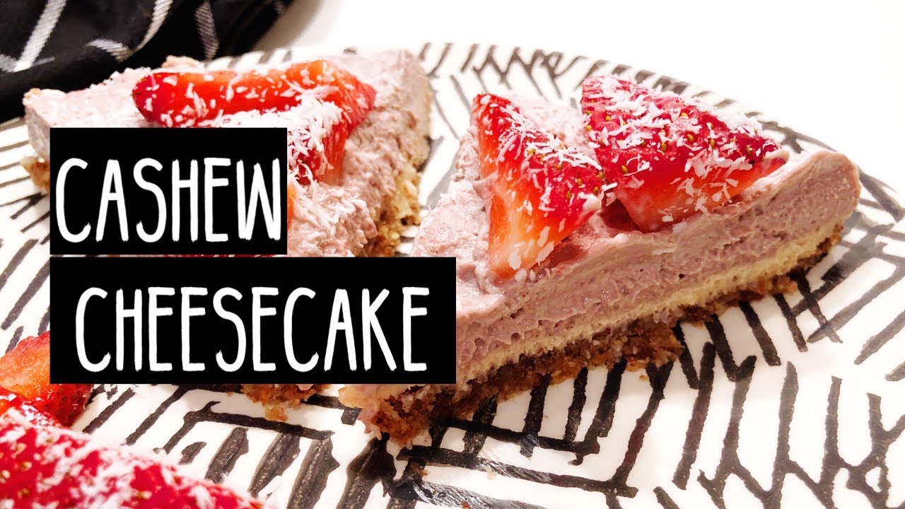 How to make Cashew Cheesecake | Raw Vegan Cheesecake Recipe