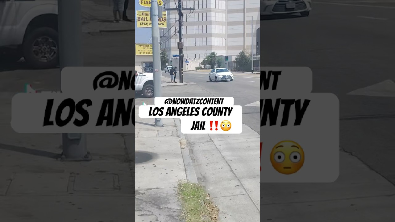 LOS ANGELES COUNTY JAIL ‼️ BELLY OF THE BEAST &ldquo;IYKYK&rdquo;😳 #nowdatzcontent #lacountyjail #losangeles
