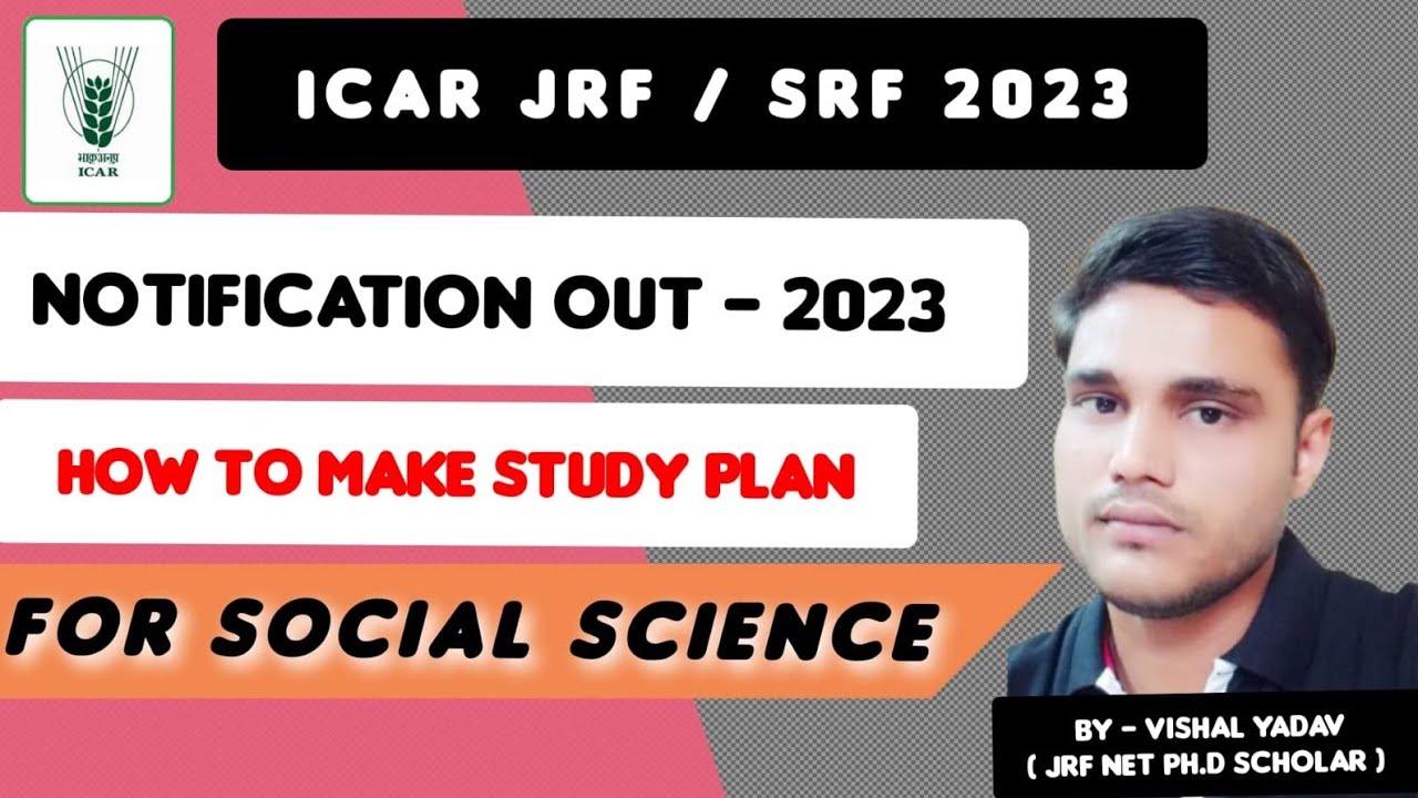 #icar#jrf2023#srf#socialscience#notification#out#2023#agricultural#extension#econmics#