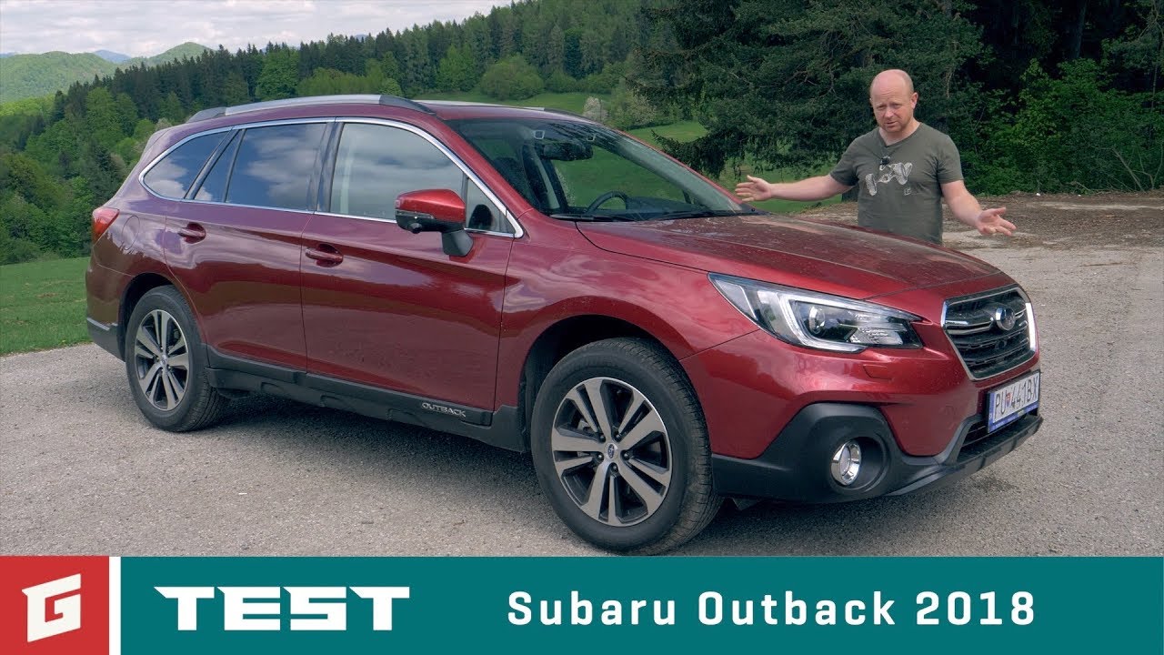 Subaru Outback 2,5i-S  CVT (2018) - TEST - GARÁŽ.TV - Rasťo Chvála