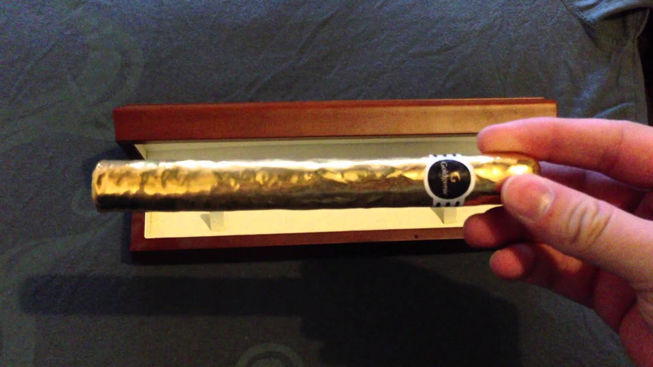 Man Cave Episode 1 - 24 Carat Gold Cigar