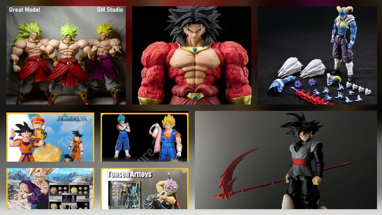 Новости о фигурках Figuarts от сторонних производителей &ndash; это максимум! GM Studio Broly, Vitoforg...