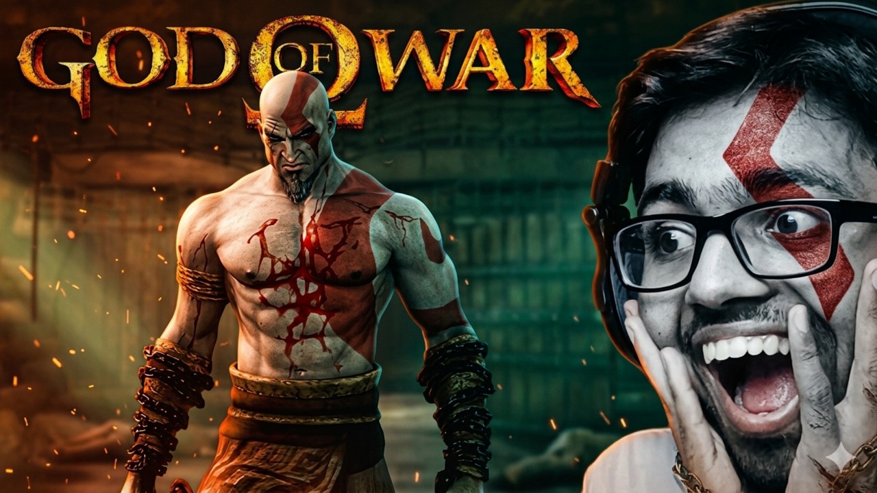 EPIC ADVENTURE BEGINS🔥 - God of war (part-1)