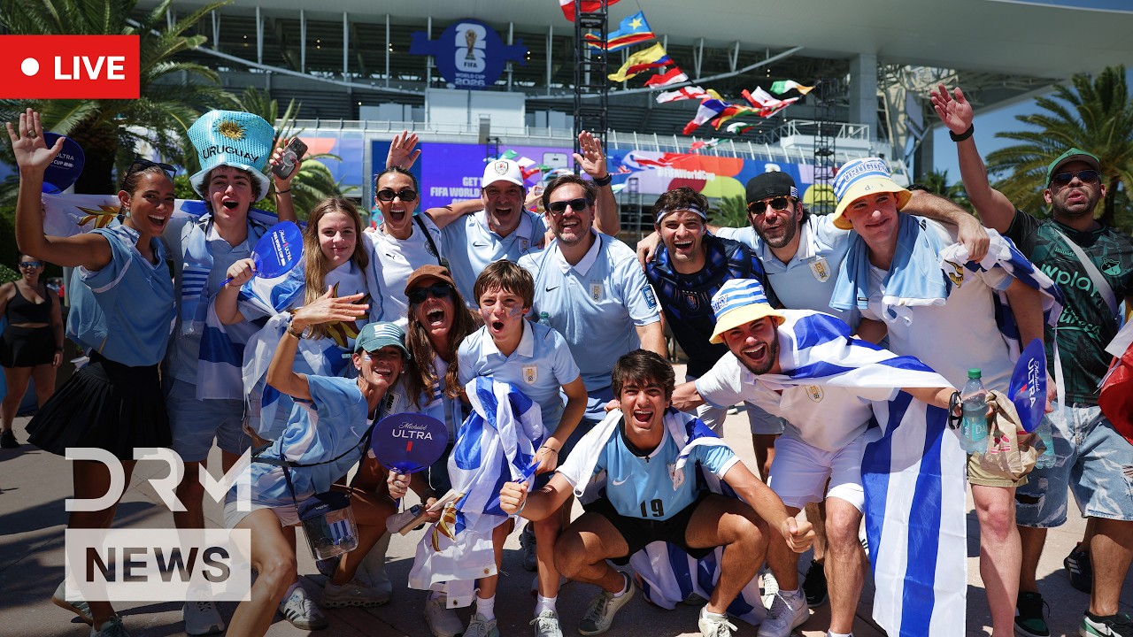 Uruguay vs Cape Verde LIVE: Fans Flood Miami Stadium Ahead of World Cup 2026 Group H Clash | AD1N