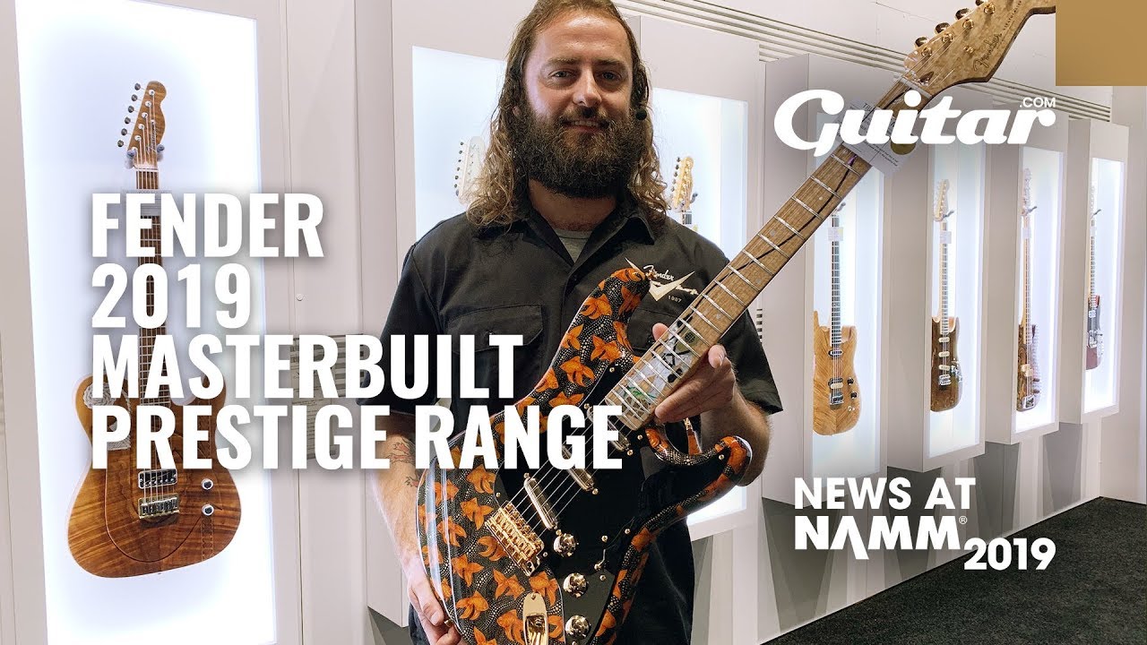 Hands on with Fender's 2019 Custom Shop Masterbuilt range #NAMM2019