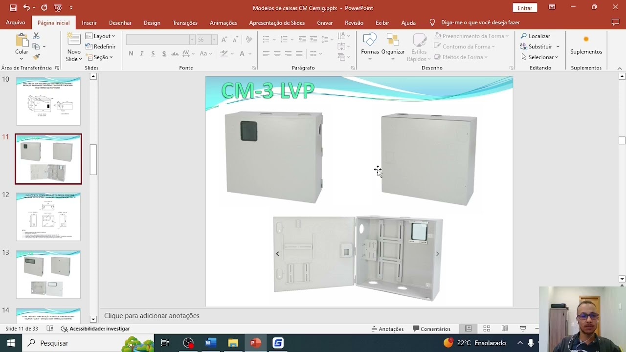 Caixa Cemig CM3 ou CM19