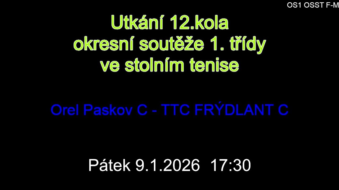 Orel Paskov C - TTC FRÝDLANT C