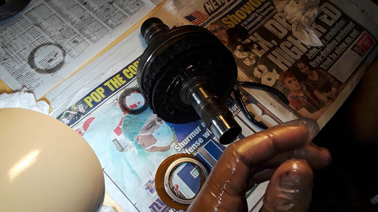 4T40E/4T45E Chevy Car Transmission - Parts BrakeDown/
