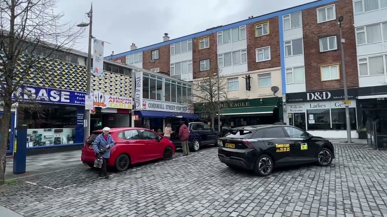 A walk around the bottom of Cornwall Street and Market Avenue, Plymouth