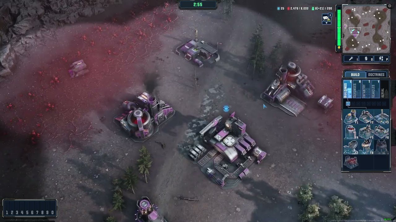 Tempest Rising Demo - 1v1 vs Hard AI - GDF vs DYN - [2] Altitude