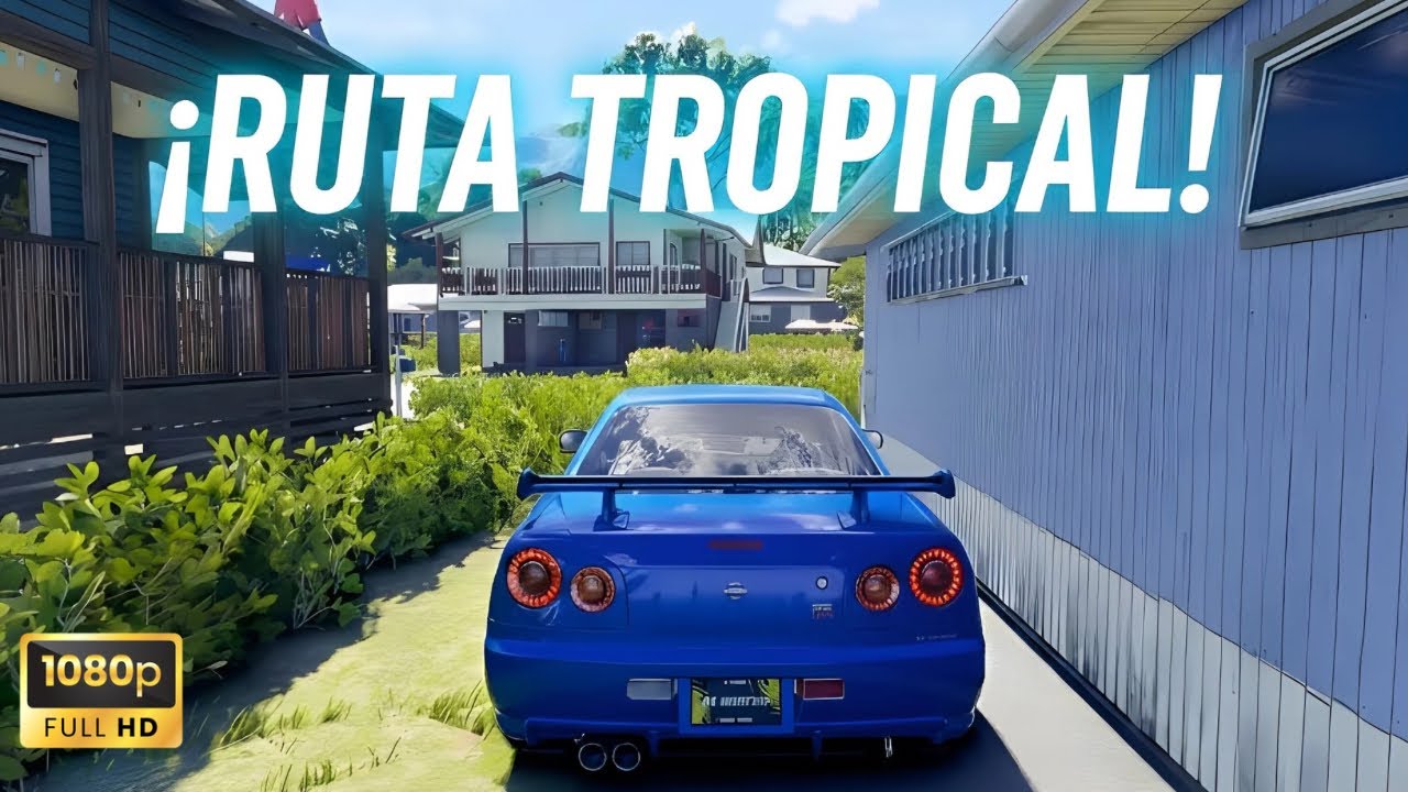 ASMR Cruising: Nissan Skyline R34 en The Crew Motorfest | PS4 Slim