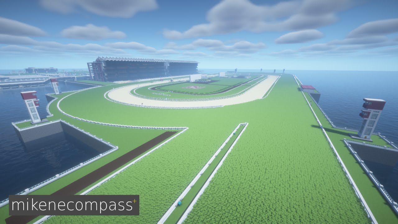 [Minecraft(マインクラフト)] マイクラで新まいくら競馬場を建築！ / Build a Shin-Maikura-Racecourse! / part5(FINAL)