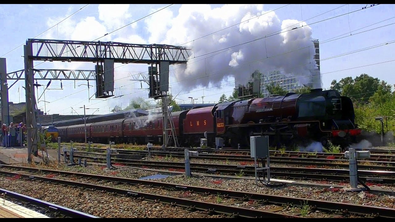 DOUBLE steam at Crewe, before the FIRE and BAN!!!! 16th July 2022