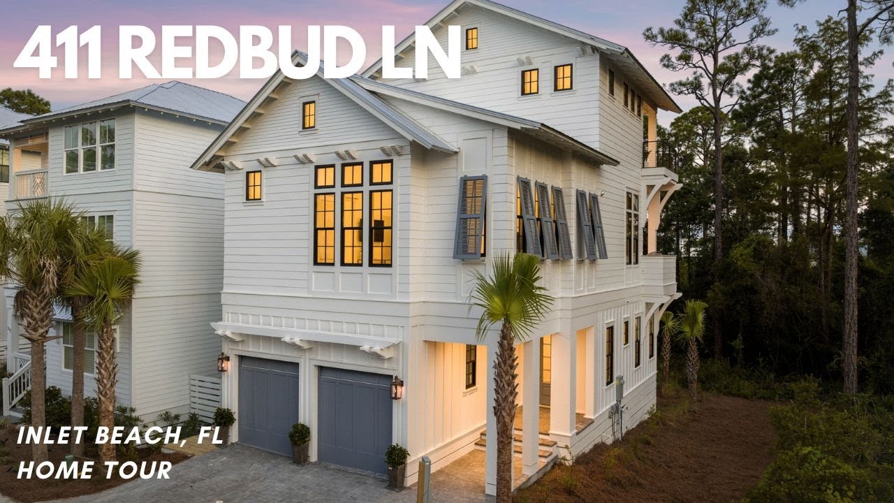 Luxury New Construction Home Tour | 411 Redbud Lane, Inlet Beach, FL | Coastal Living in Treetops