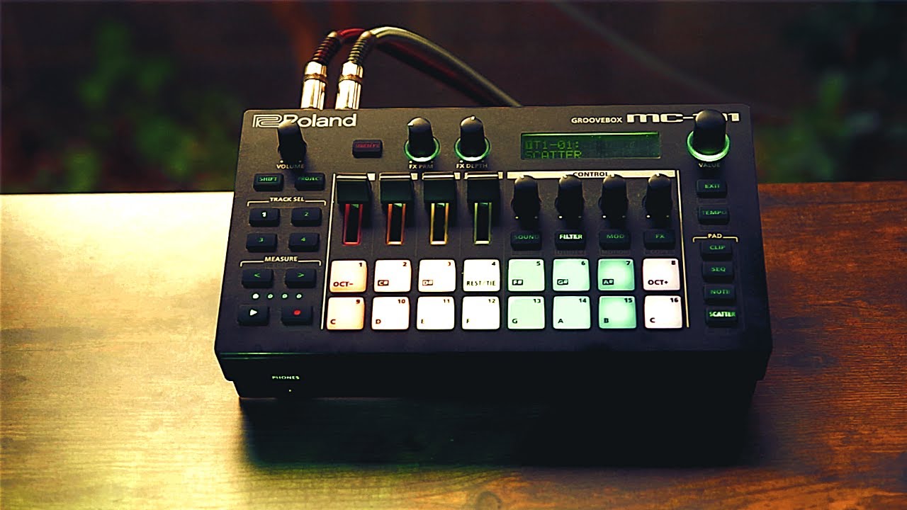 Roland MC-101  -  soundscape  ~  wizard  ~