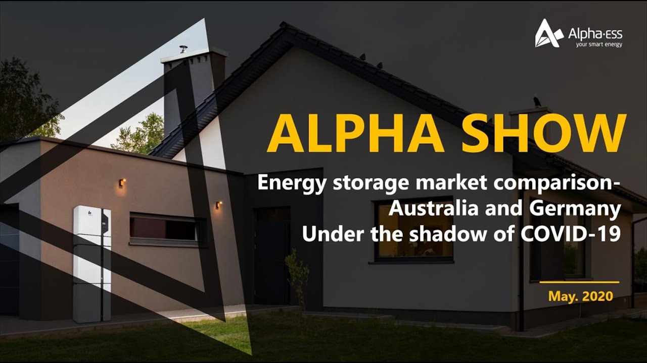 Storage market comparison  - Australia and Germany under the shadow of COVID-19