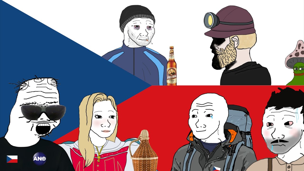 Regions (kraje) of the Czech Republic be like
