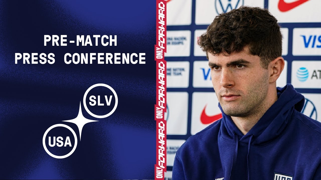 PRE-MATCH PRESS CONFERENCE: Christian Pulisic | USMNT vs. El Salvador | Jan. 26, 2022