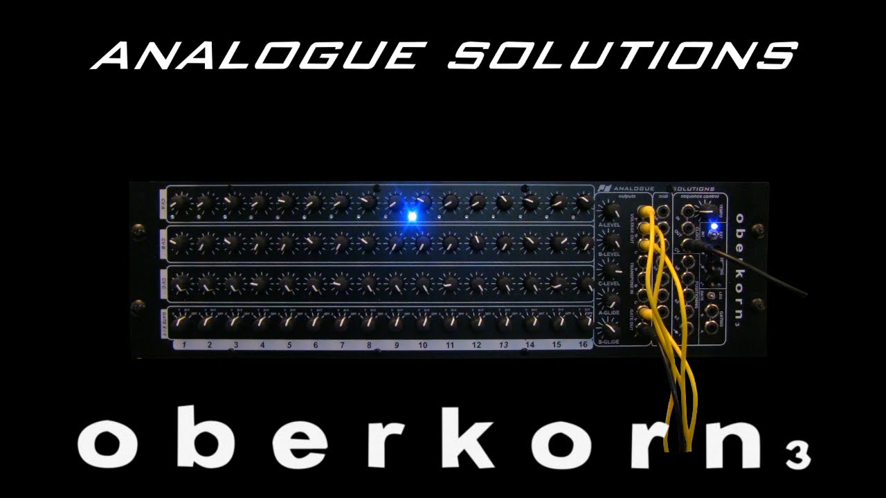 The Analogue Solutions Oberkorn 3 Sequencer