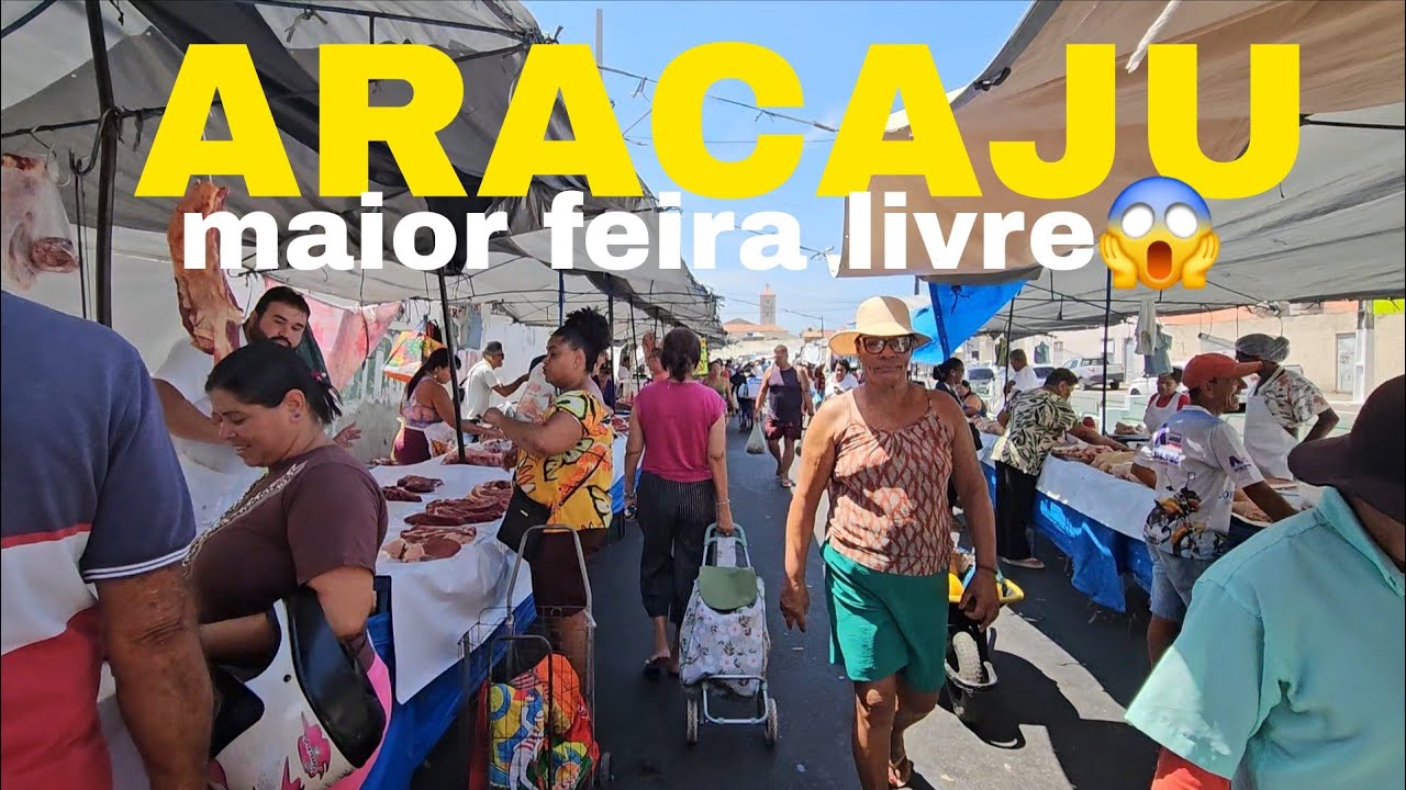 FEIRA do 18 do forte A Maior de ARACAJU.