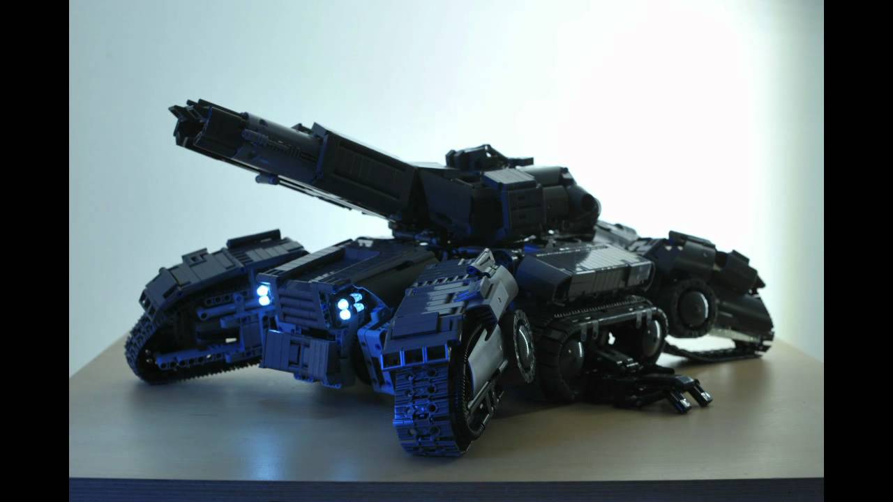 Starcraft Lego Technic Siege Tank stopmotion
