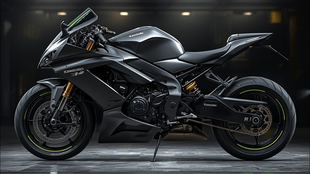 Kawasaki Ninja Z H2 🔥 La Bestia Sobrealimentada que Domina el Asfalto.