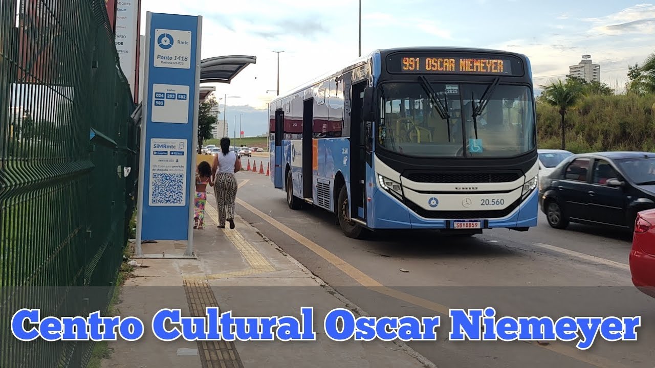 Movimentação de Ônibus #028 - Centro Cultural Oscar Niemeyer