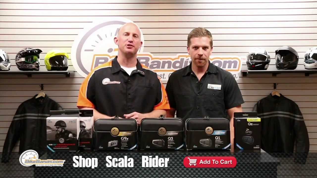 Scala Rider QZ, Q1, Q3, G9X Overview at BikeBandit.com