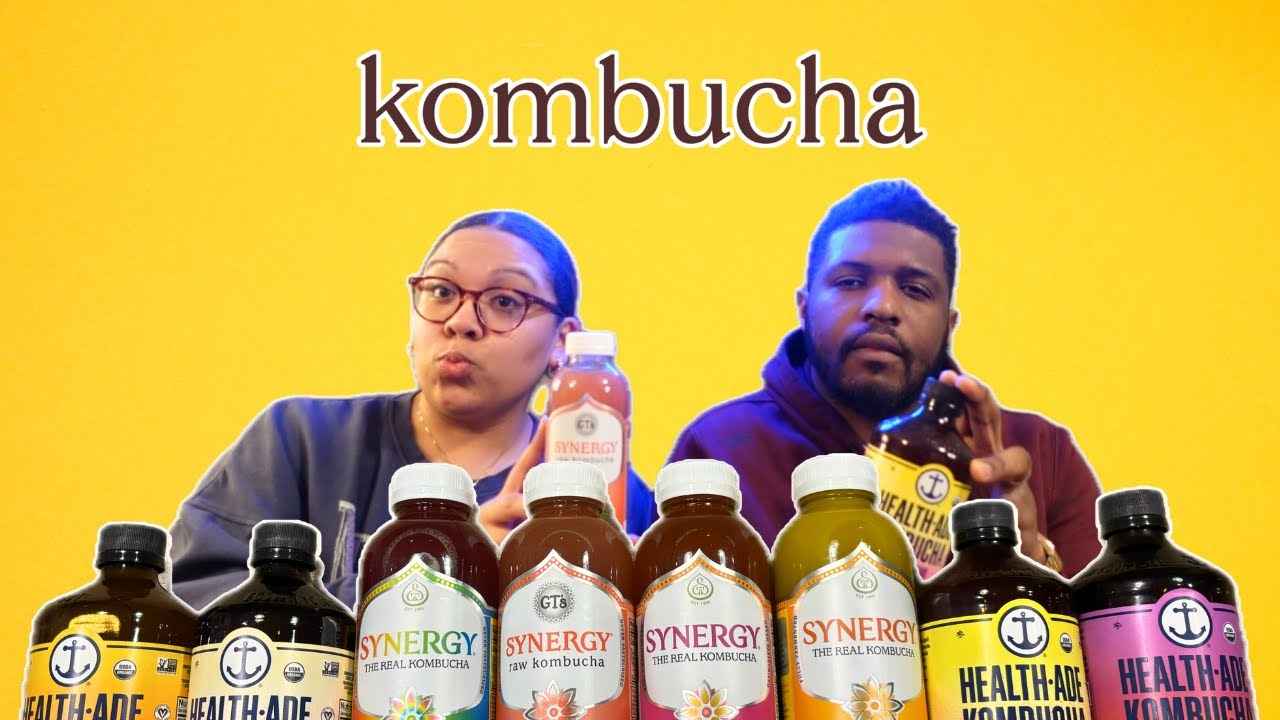 TRYING KOMBUCHA *IT MADE US DRUNK???*