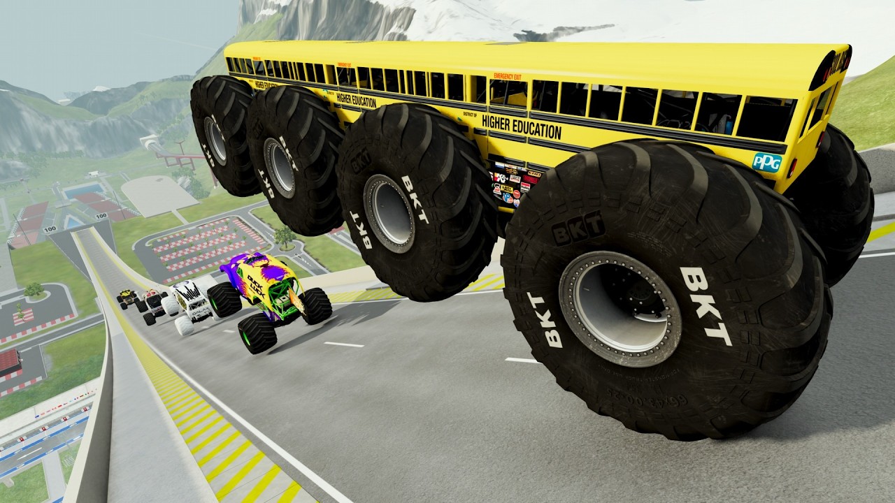 100 MPH Crash Test – BeamNG.drive Realism Test #067😱😱😱