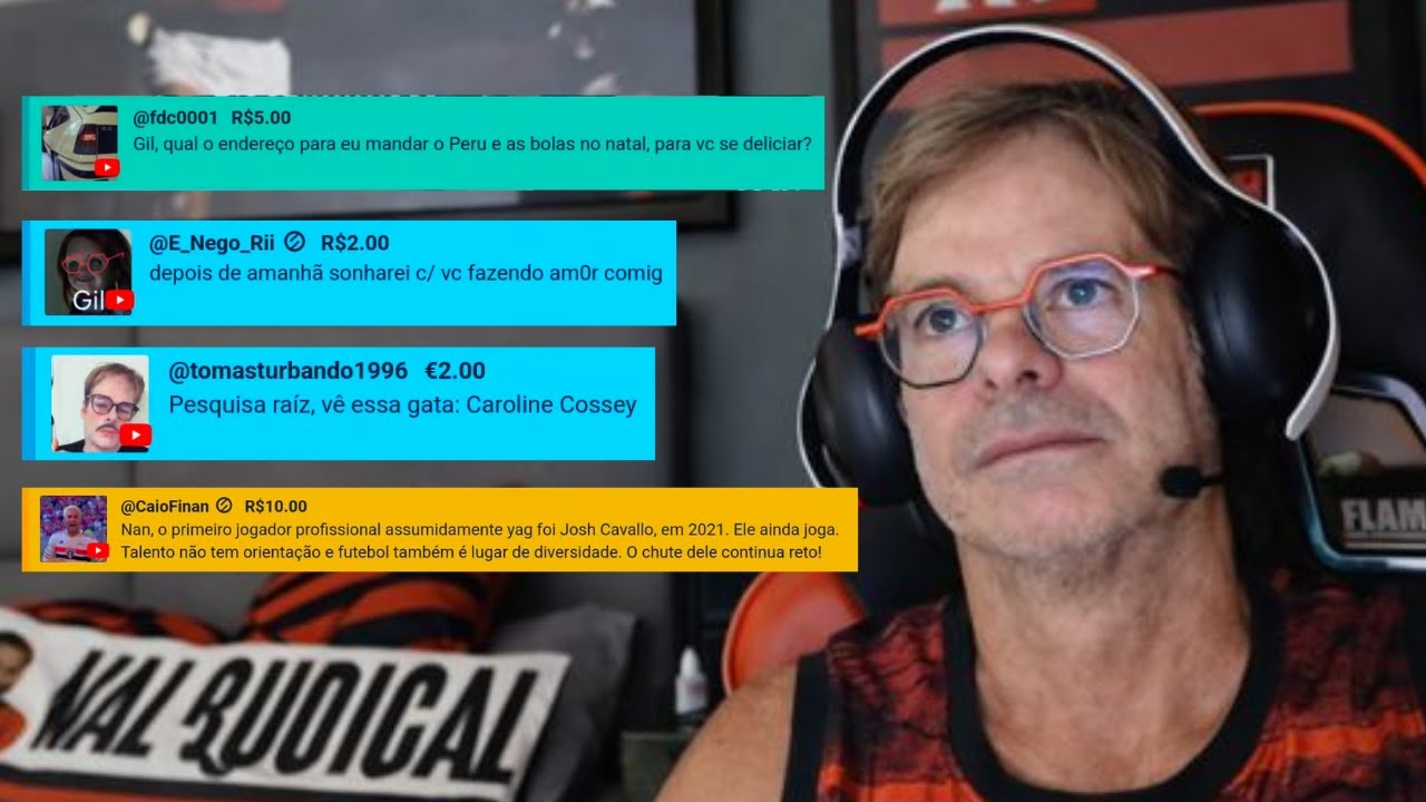 Galera da live não perdoou o GIL nem no Natal