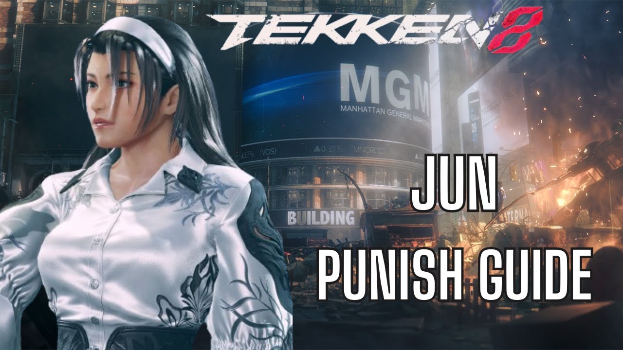 Jun Kazama| Punish moves guide Tekken 8
