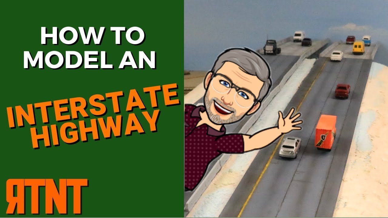 How To Build A Highway Model For A Model Railroad Layout