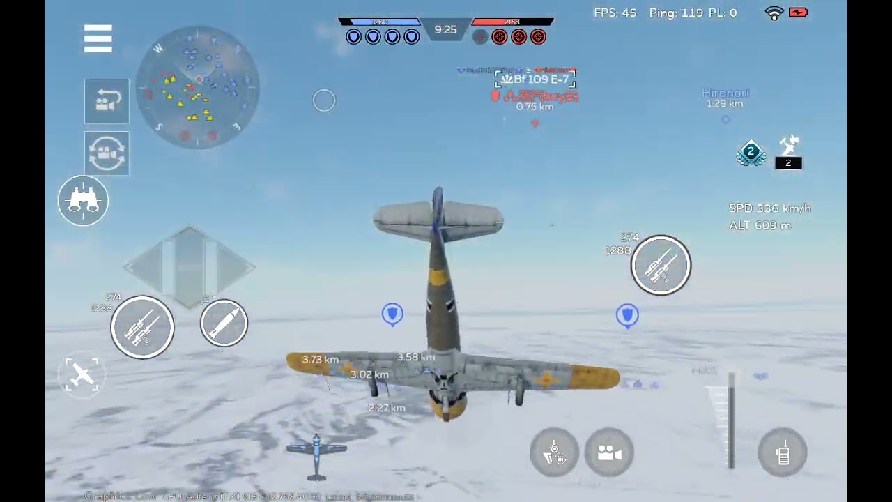 H-81A-2, IAR-81C, Bf 109 E-3 air battle gameplay #WTM what's your favorite tier to play?