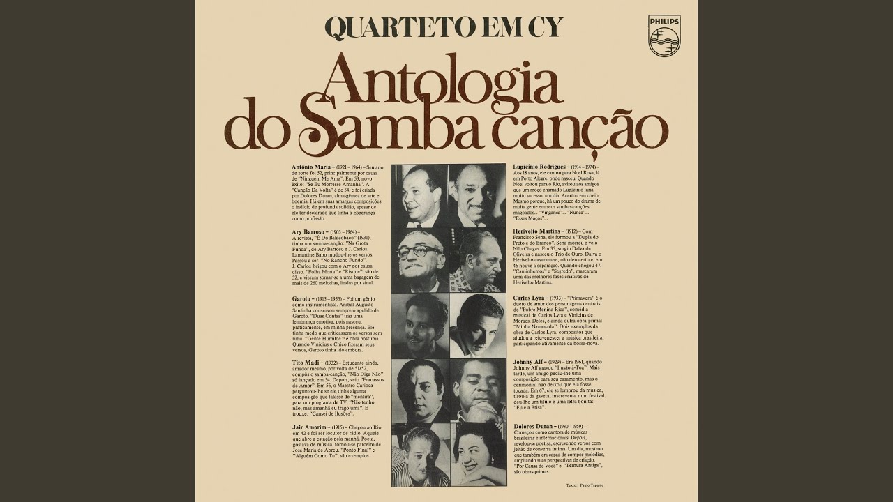 Ninguém Me Ama / Se Eu Morresse Amanhã / Canção Da Volta