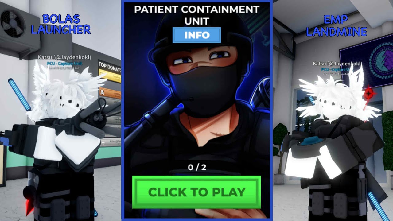 Roblox Asylum Life: Patient Containment Unit PCU Showcase!
