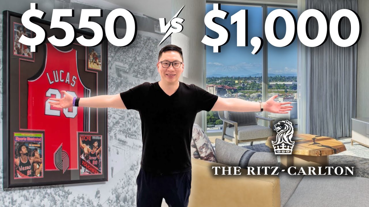 Ritz-Carlton Portland против Hyatt Regency Portland Suites: отель в Портленде за 500 долларов про...