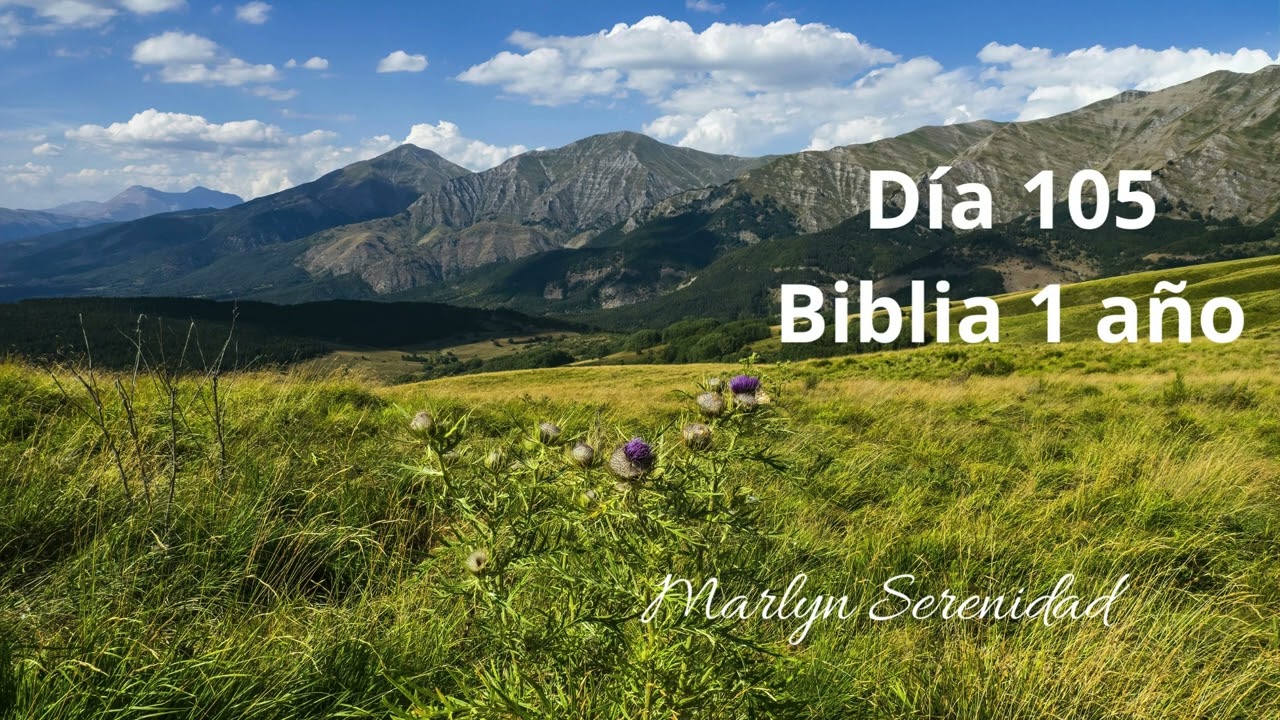 Día 105 Biblia 1 año