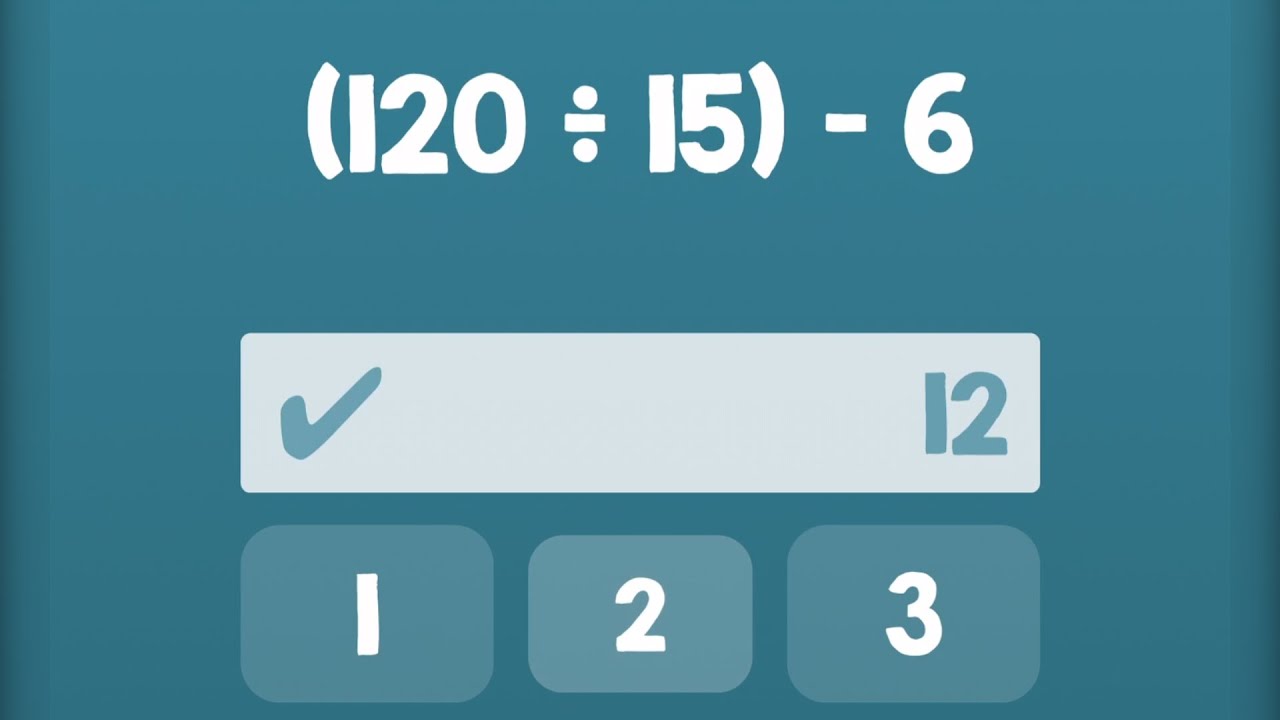 Speed Math Brain Teaser iPhone App ➕ AppFinders
