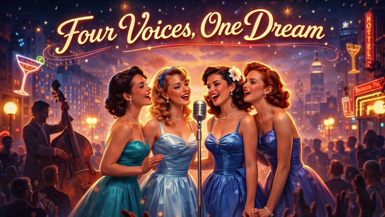 Four voices one dream #musicvideoNewMusic #OfficialMusicVideo #Music #new #musicvideo #ai #newmusic
