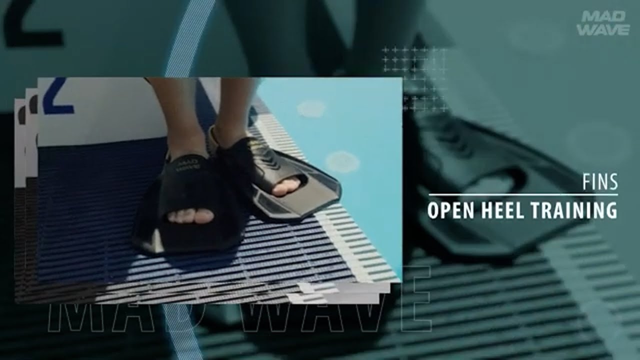 Mad Wave Open Heel Fins | ProSwimwear