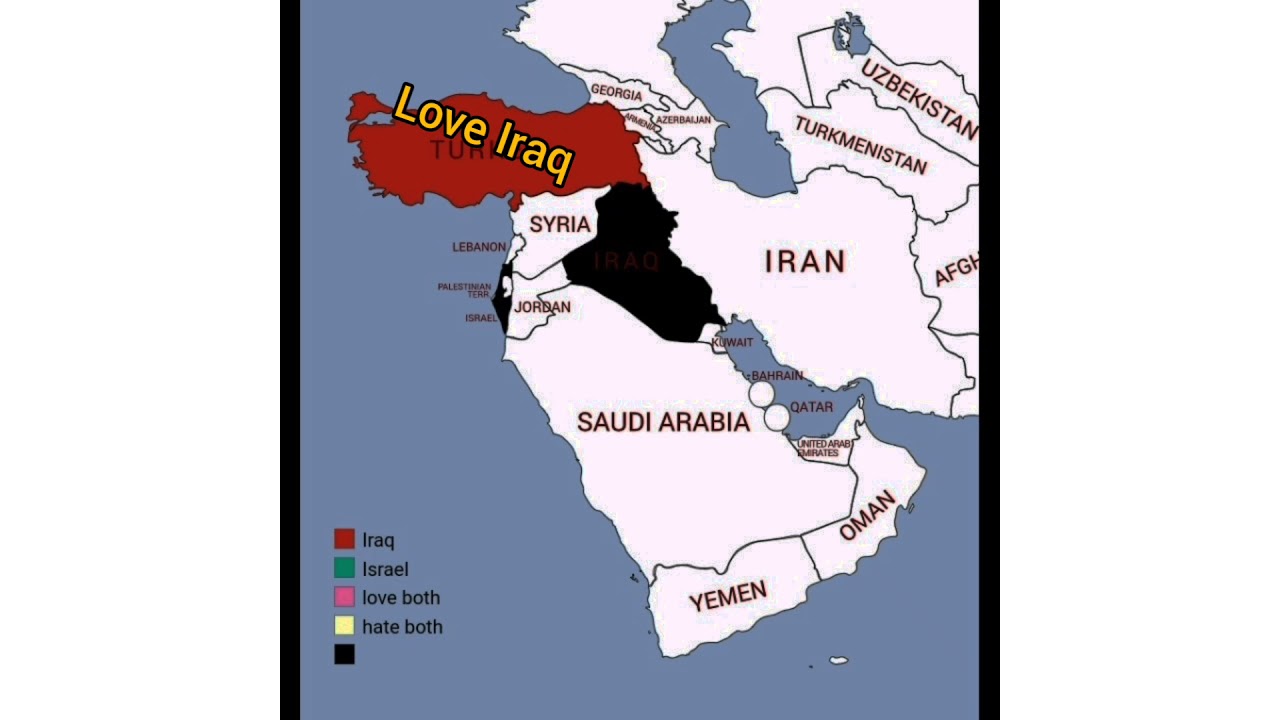 Iraq or Israel ? The most liked countries in the world.🇮🇶vs🇮🇱