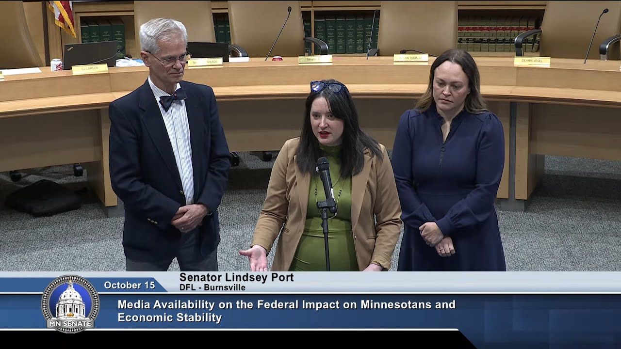 Press Conference: Subcommittee on Federal Impact on Minnesotans and Economic Stability - 10/15/2