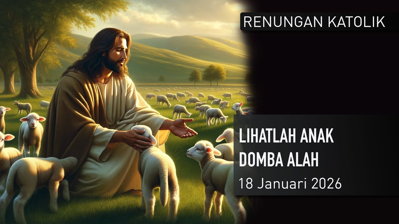 Renungan Katolik 18 Januari 2026 Lihatlah Anak Domba Alah