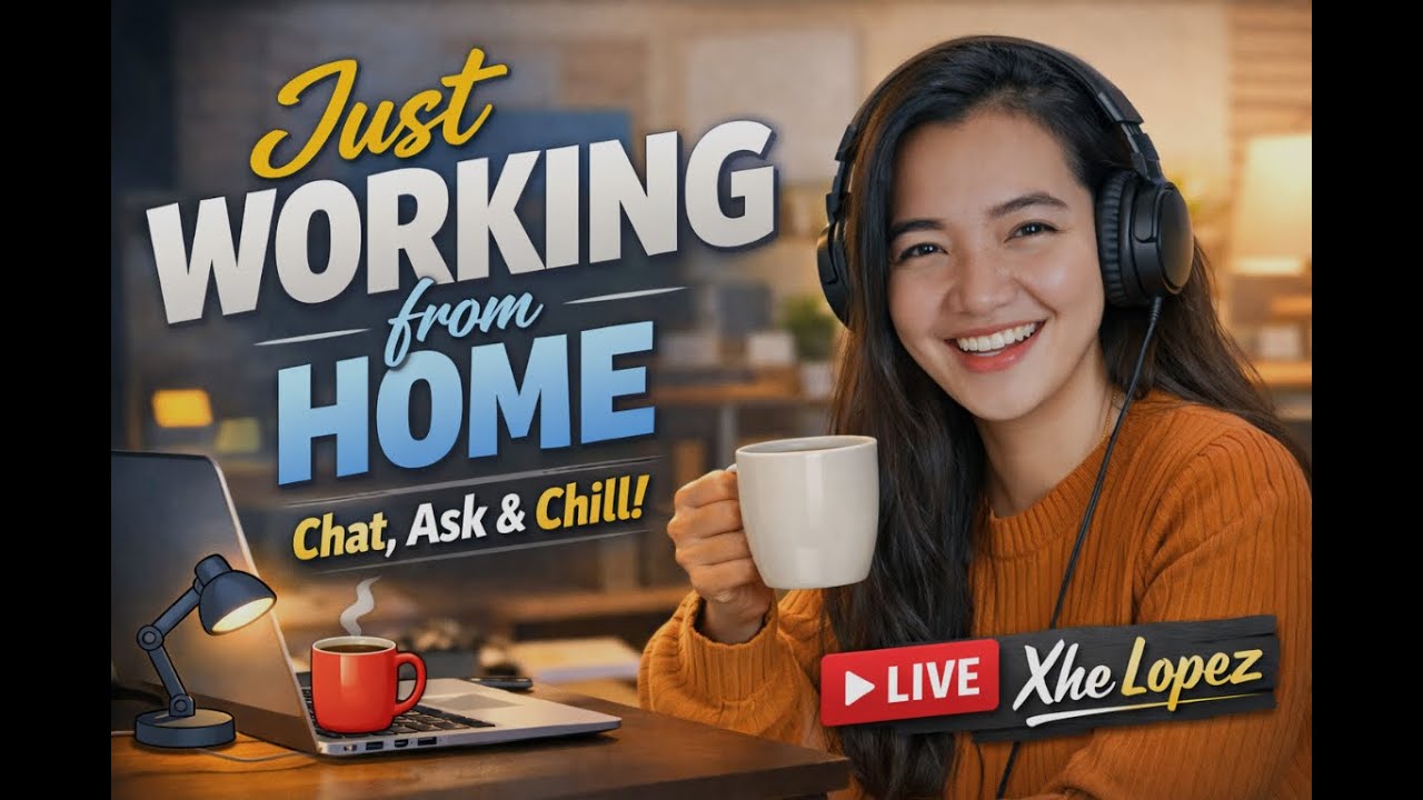 Just Working from Home 💻🎧 | Chat, ask, and I’ll entertain your questions about WFH 😄