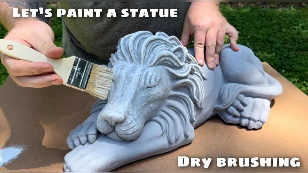 Let's Paint a Statue - Ep. 2, Dry Brushing