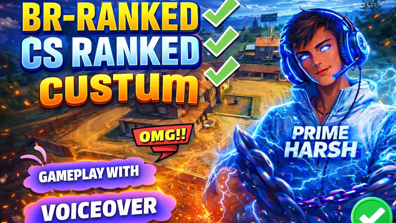 Unstoppable in BR & CS Ranked & coustom💥 | Insane Gameplay with Voiceover